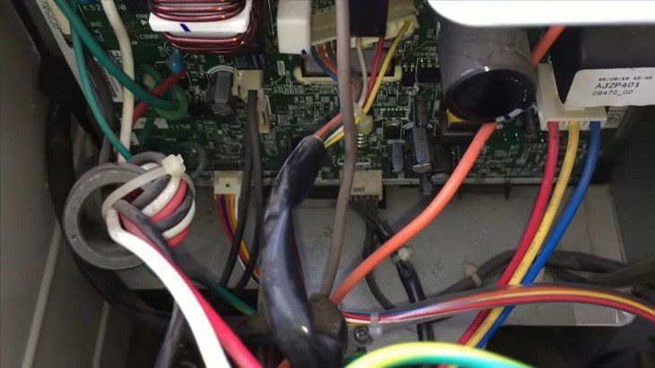 Bo mạch dàn nóng bị lỗi