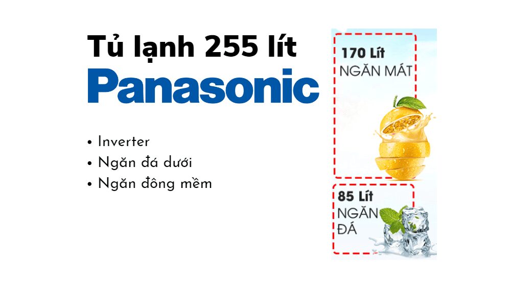 Giá Tủ Lạnh Panasonic 255 Lít