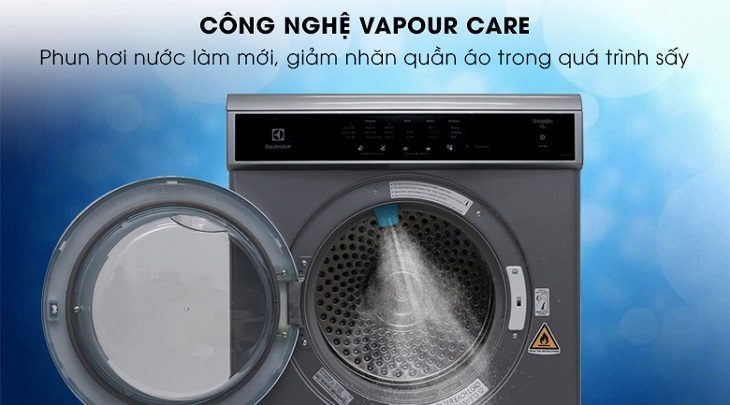 Công nghệ Vapour Care - Làm mới quần áo
