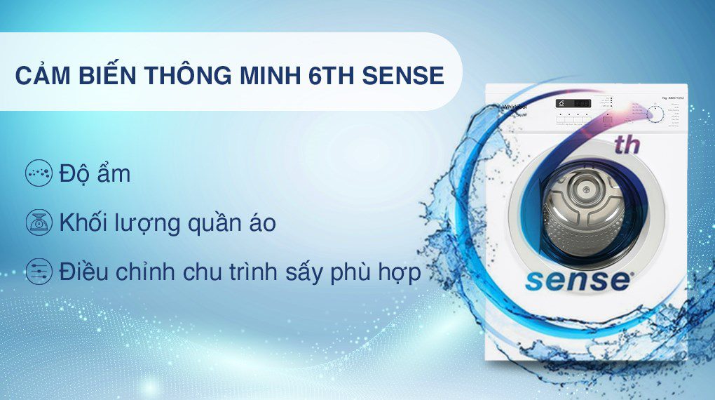 Công nghệ SENSE - Sấy thông minh