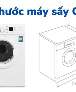 Kích thước máy sấy Casper