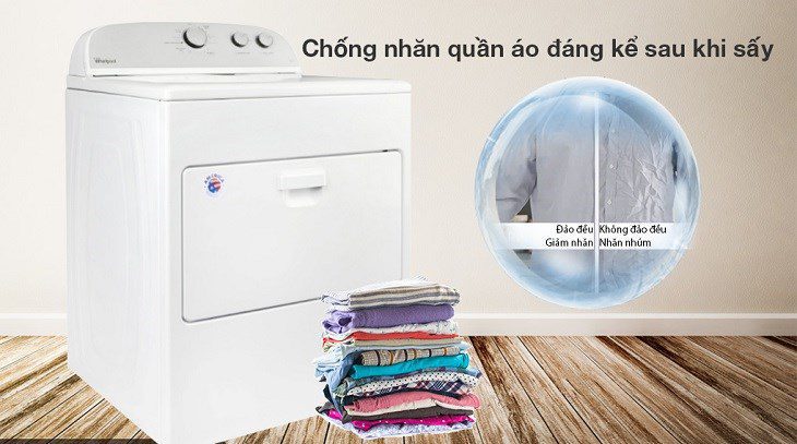 Công nghệ Wrinkle Shield - Sấy chống nhăn