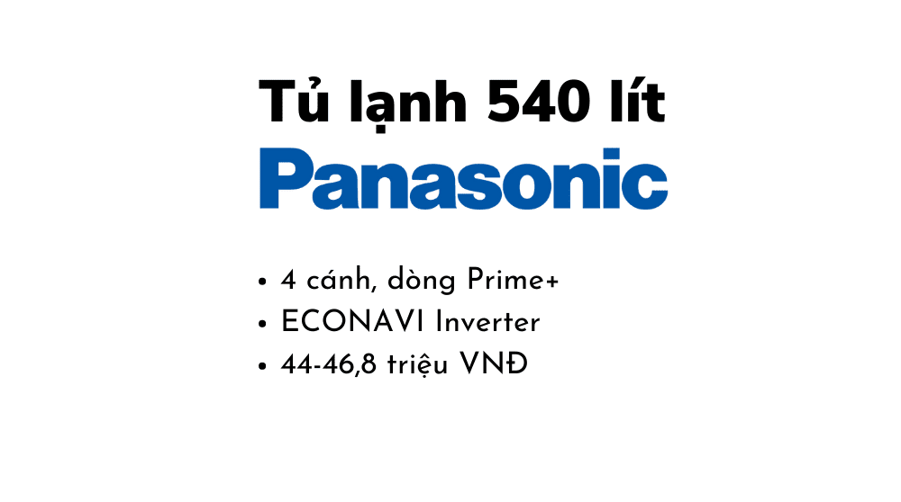 Tủ Lạnh Panasonic 590 540l