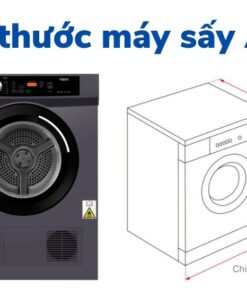 Kích thước máy sấy Aqua