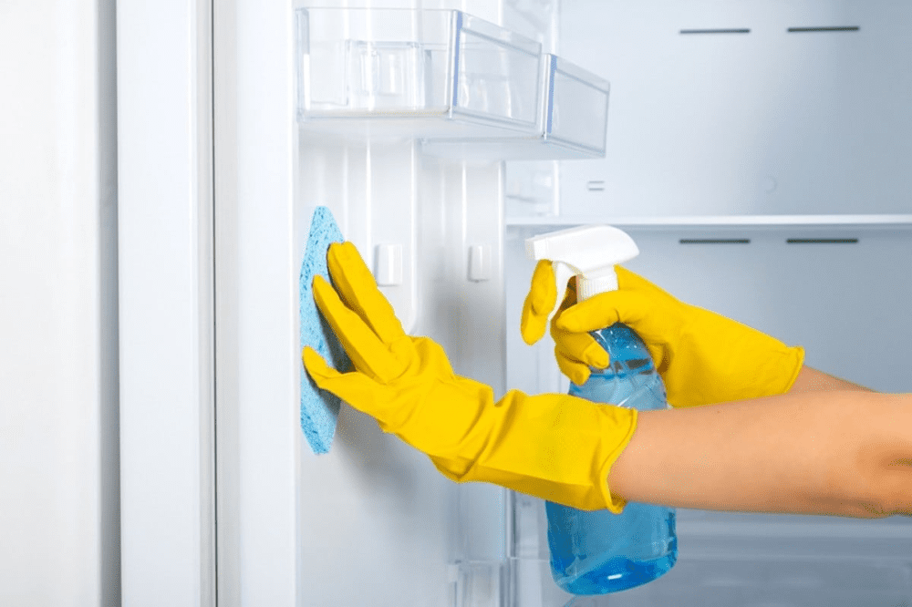 Vệ sinh bên trong tủ lạnh Electrolux