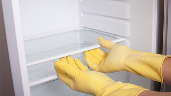 Lắp lại các ngăn kệ vào tủ