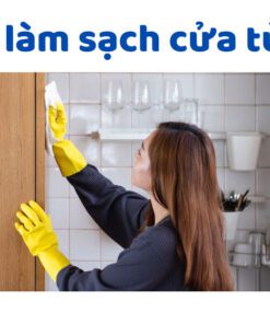 Cách Làm Sạch Cửa Tủ Bếp