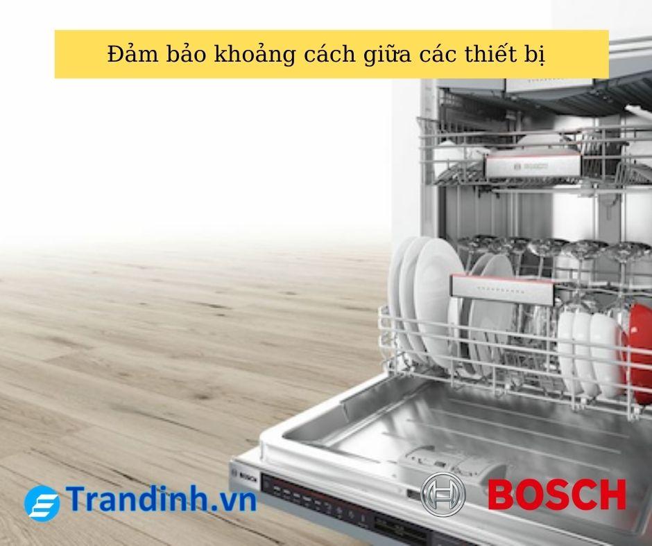 Hướng dẫn xếp bát vào máy rửa bát Bosch