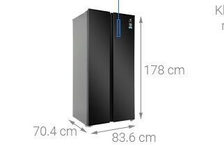 Tủ lạnh Electrolux Inverter 505 lít ESE5401A-BVN