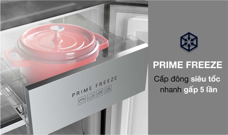 ngăn cấp đông nhanh prime freeze