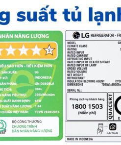 Công suất tủ lạnh LG