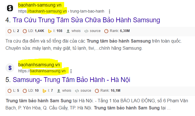 Nhận Biết Trung Tâm Bảo Hành Samsung Giả Mạo