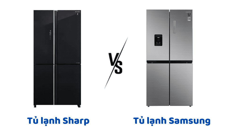 So Sánh Tủ Lạnh Sharp Và Samsung