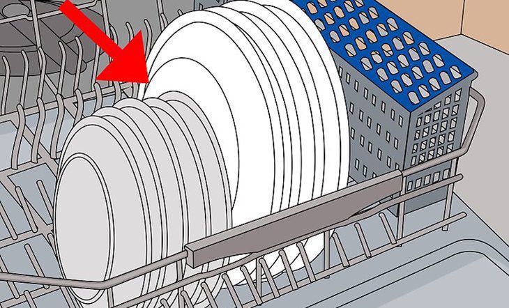cách xếp đĩa vào máy rửa bát