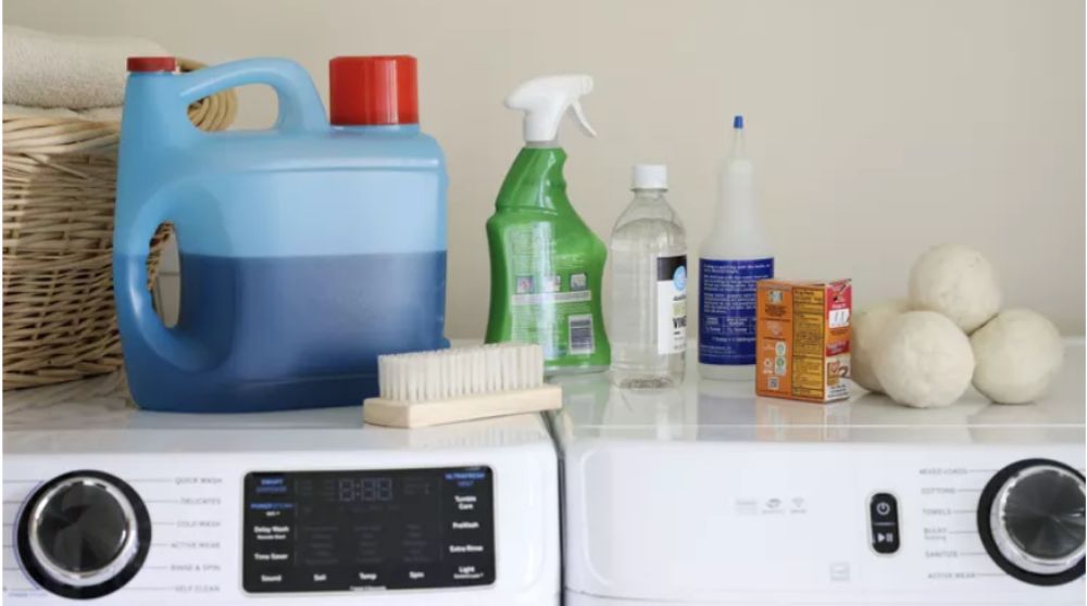 Chuẩn Bị Dụng Cụ Giặt Khăn tắm