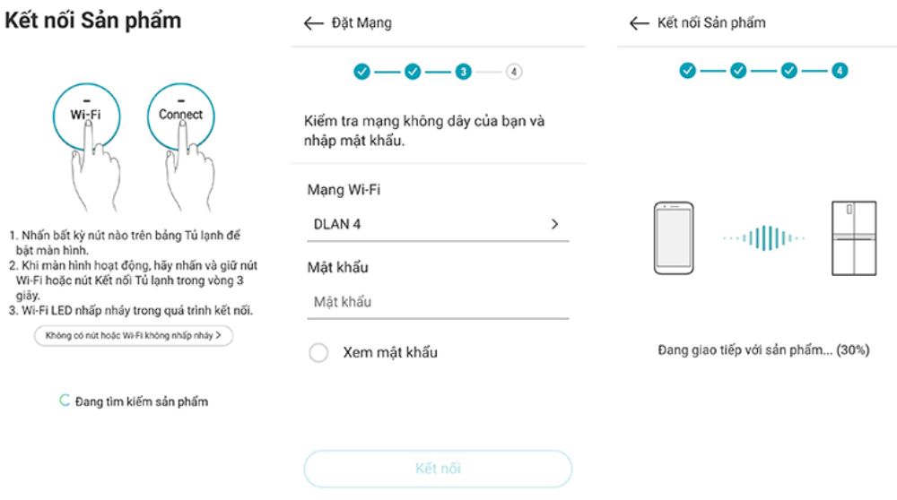 Chọn mạng wifi kết nối và nhập pass