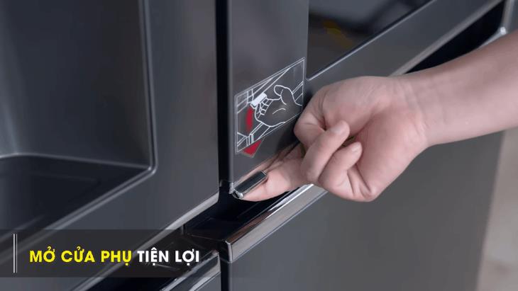 Mở Cửa Door In Door Tủ Lạnh Lg