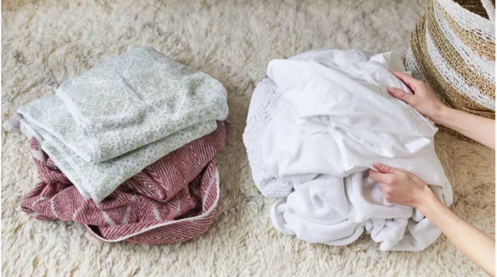 Phân Loại Ga Trải Giường Và Khăn Tắm theo màu sắc