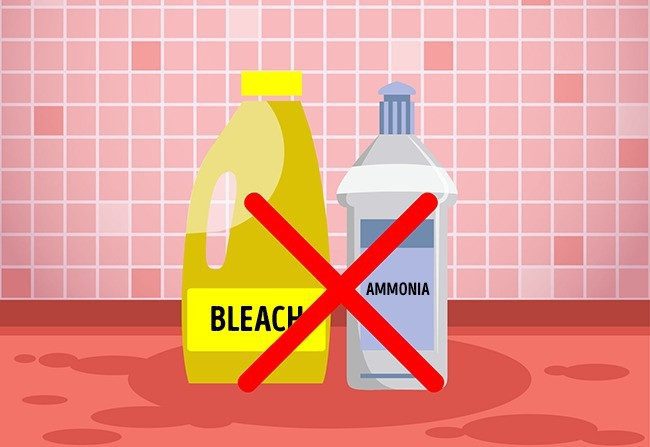 Dùng sai sản phẩm tẩy rửa