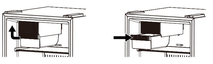 Tháo Và Vệ Sinh Hộp Trữ đá