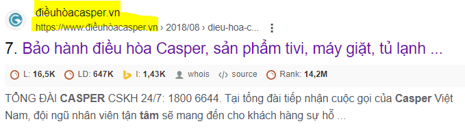 Trung Tâm Bảo Hành Casper Giả Mạo