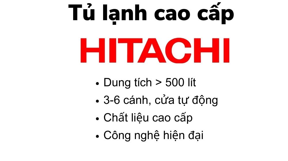 Tủ Lạnh Cao Cấp Hitachi