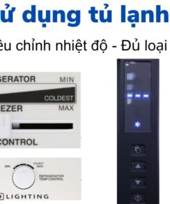 Cách sử dụng tủ lạnh Sharp 2, 4 cánh