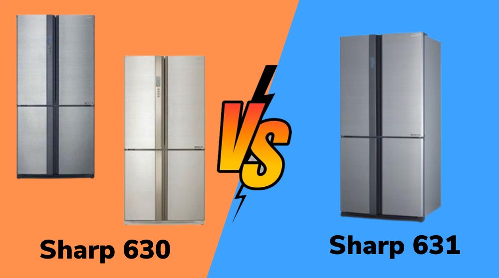 So sánh tủ lạnh Sharp 630 và 631