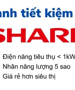 Tủ lạnh Sharp tiết kiệm điện