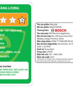 Máy giặt Bosch WGG254A0VN - hình số 4