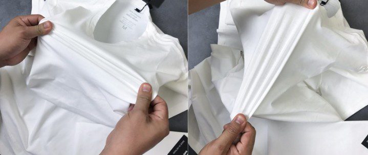 Làm giãn áo thun bị chật bằng tay