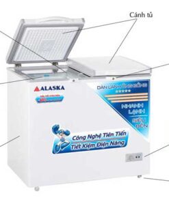 Tủ đông Alaska BCD-5568C - hình số 3