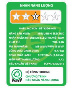 Điều hòa Mitsubishi MS/MU-JS25VF - hình số 5