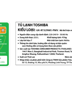 Tủ lạnh Toshiba GR-RT329WE-PMV(52) - hình số 4