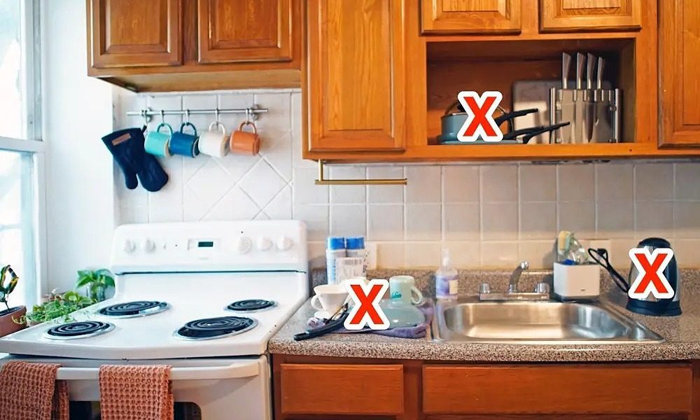 6 sai lầm khiến nhà bếp trở nên bừa bộn hơn