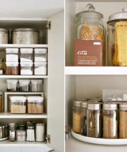 Mẹo sắp xếp cho tủ đựng đồ khô, gia vị | Gọn gàng, khoa học