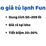 Bảng báo giá tủ lạnh Funiki | Đủ mẫu, giá rẻ hơn siêu thị 20%