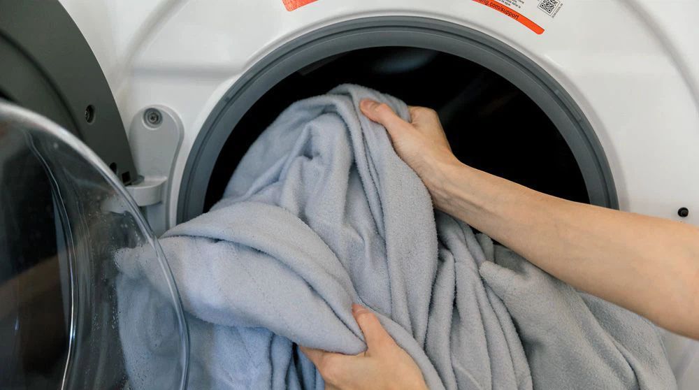 Cách giặt chăn điện bằng máy giặt