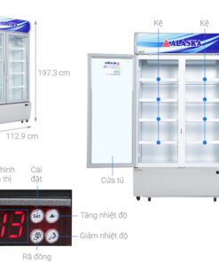 Tủ mát Alaska SL-8CI - hình số 3