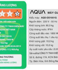 Máy giặt Aqua AQD-DD1101G PS - hình số 5