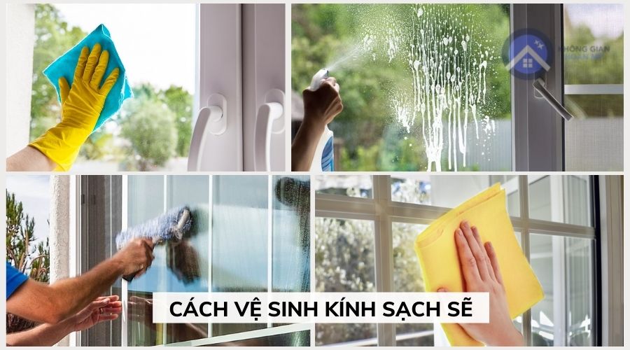 Cách lau kính sạch, sáng bóng | Kinh cửa sổ, ô tô, lò vi sóng...