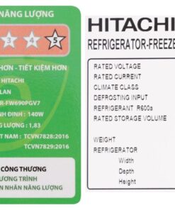 Tủ lạnh Hitachi R-FW690PGV7 (GBK) - hình số 12