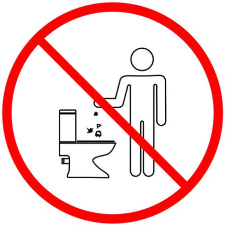 15 Thứ không được bỏ vào cống, bồn cầu tránh bị tắc nghẽn