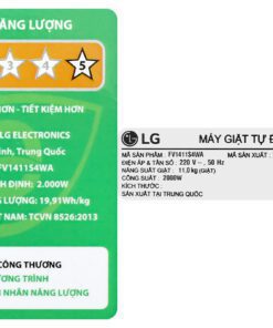 Máy giặt LG FV1411S4WA - hình số 5