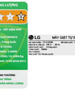 Máy giặt LG FV1414S3BA - hình số 5
