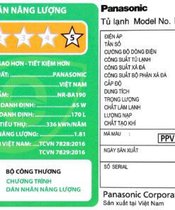 Tủ lạnh Panasonic NR-BA190PPVN - hình số 5