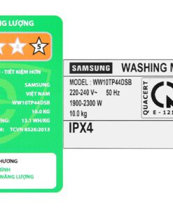 Máy giặt Samsung WW10TP44DSB/SV - hình số 6