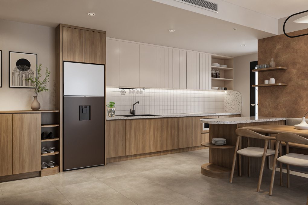 Tủ lạnh 2 cánh đẹp có màu sắc độc đáo