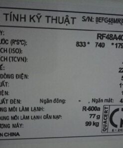 Tủ lạnh Samsung RF48A4010B4/SV - hình số 7