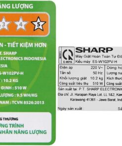 Máy giặt Sharp ES-W102PV-H - hình số 11